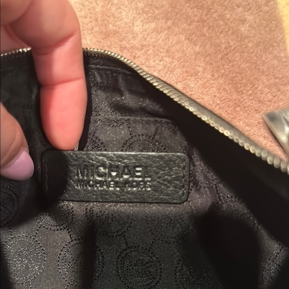 Michael Kors Black and Cream Clutch Wristlet - Picture 5 of 5